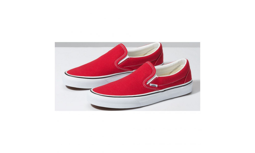 Vans slip on clearance rojas